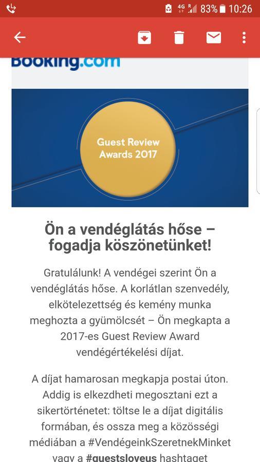 Hotel Kincses Vendeghaz Balatongyörök Exteriér fotografie